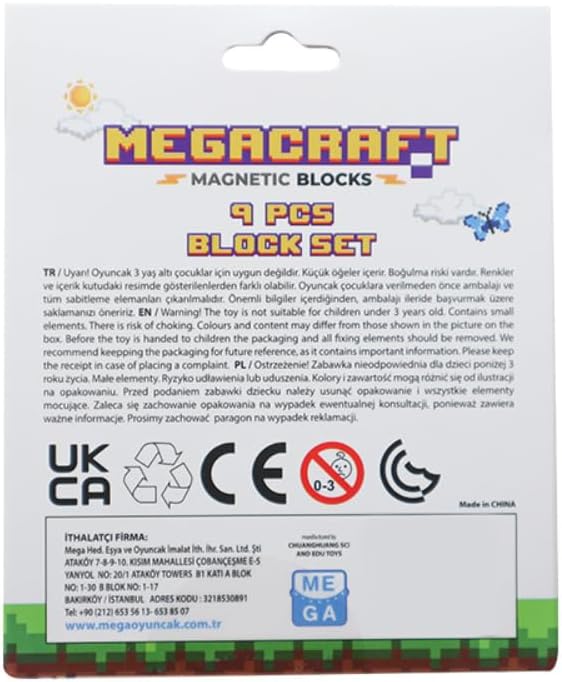 Alternative view of Megacraft 9 Parça Buzul Blok