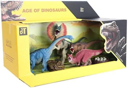 Aksesuarlı Model Dinozor Seti 4 lü