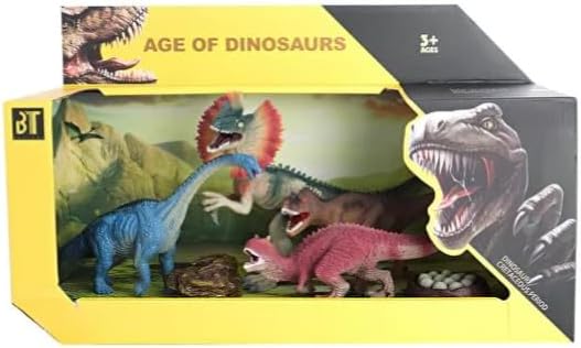 Alternative view of Aksesuarlı Model Dinozor Seti 4 lü