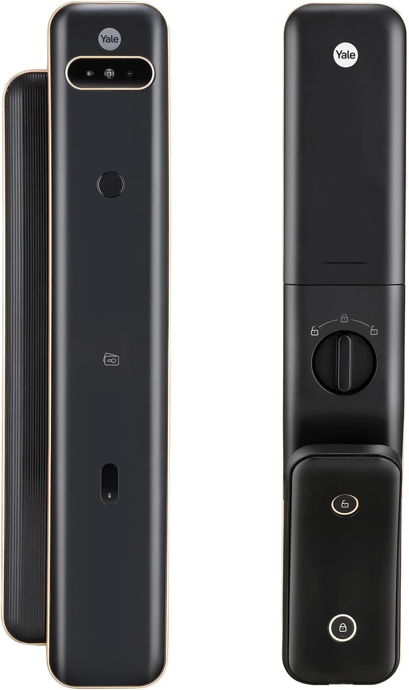 05-LNPL-4-04-55-11 Luna Pro Plus Yüz Tanıma ve Parmak İzli Akıllı Kilit