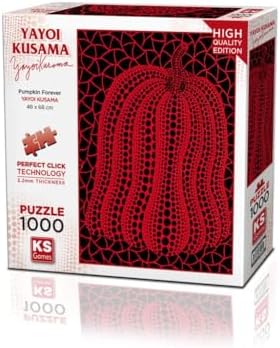 Alternative view of KS Puzzle 1000 ParçaYayoi Kusama Pumpkin Forever