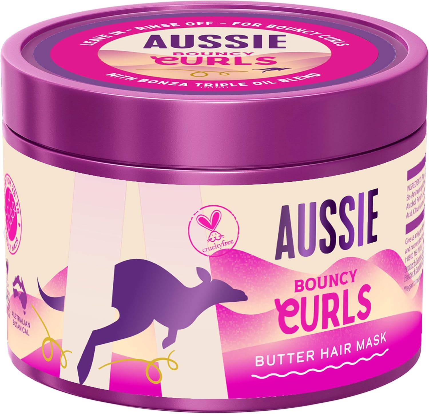 Alternative view of Aussie Bouncy Curls Kıvırcık ve Dalgalı Saçları Açan ve Nemlendiren Saç Maskesi 500ml