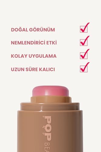 Alternative view of Doğal Görünüm, Nemlendirici Etkili, Yanak ve Dudak Renklendirici Stick Allık, Pink