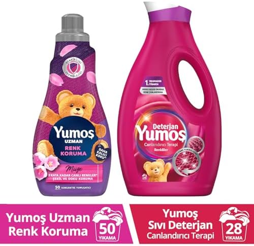 Alternative view of Yumoş Sıvı Canlandırıcı Terapi Renkliler 1690 ml + Yumoş Uzman Renk Koruma Yumuşatıcı 1200 ml