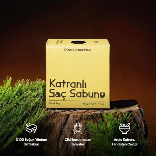 Alternative view of Otama Kırkpınar Doğal Bitkisel Katranlı Saç Sabunu 150 Gr