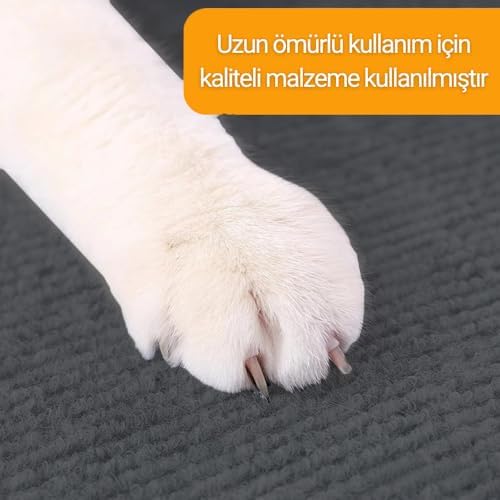 Alternative view of Kedi Tırmalama Halısı Yapışkanlı Her Yüzeye Uygulanabilir Kesilebilir Mobilya Koruyucu Mat (, 40x50)