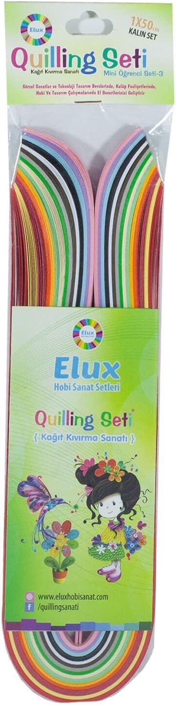 Quilling/quiling Set (KALIN) 1x50 Cm 150 Kağıt Şerit 8680422509877