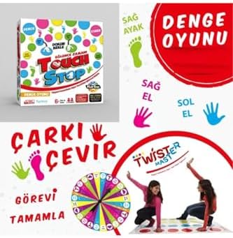 Alternative view of Twist Denge Oyunu Stop V2 Eğlenceli Dikkat Algı Hareket Aile Oyunu tt9998545975