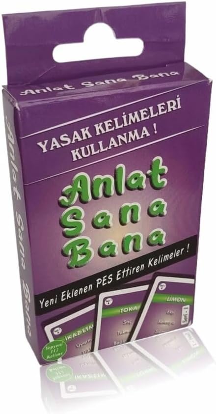 Anlat Sana Bana Yasaklı Kelime Oyunu Mor ALY-1017Ticaret