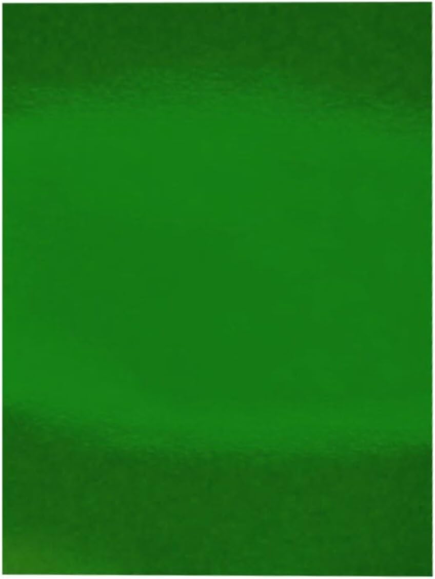 Alternative view of Aynalı Metalik Fon Kartonu (Yeşil) 50x70cm 10 Adet 199638281001