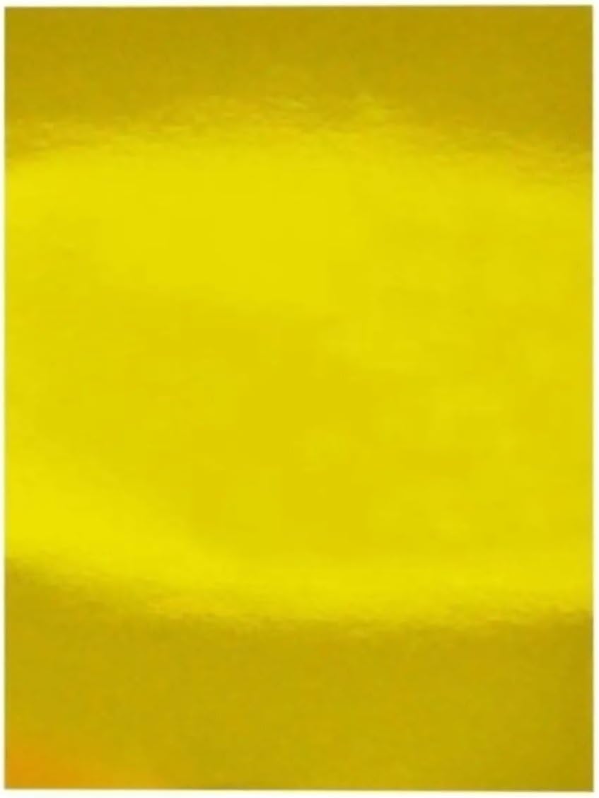 Aynalı Metalik Fon Kartonu Altın Sarı  50x70cm 10 Adet 199638281002