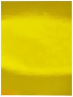 Alternative view of Aynalı Metalik Fon Kartonu Altın Sarı  50x70cm 10 Adet 199638281002