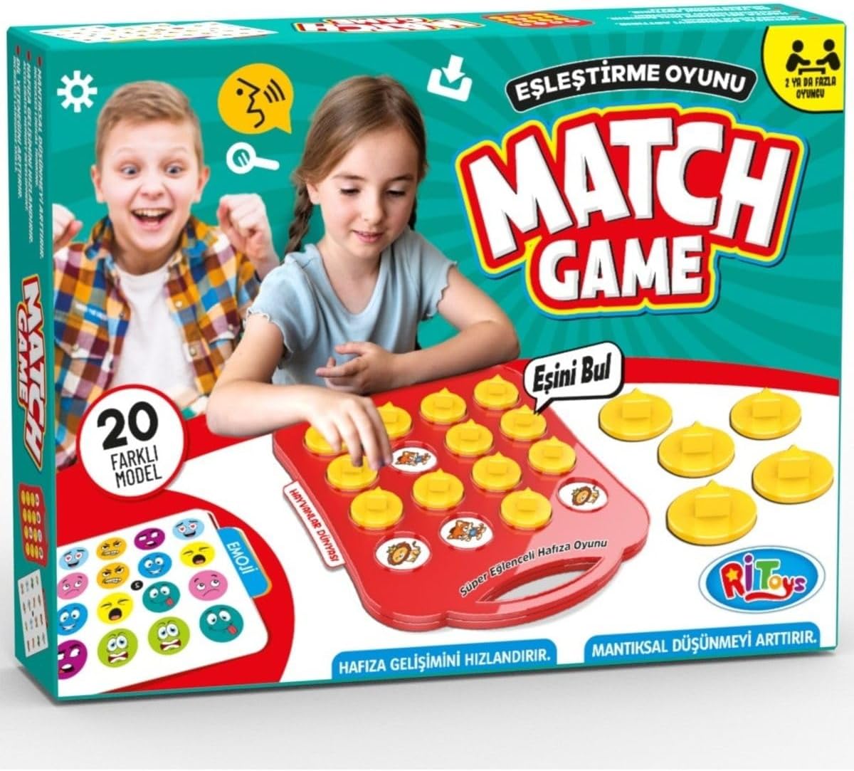 Alternative view of Match Game Eşini Bul Pair Game Eğitici Eşleme Ve Hafıza Oyunu
