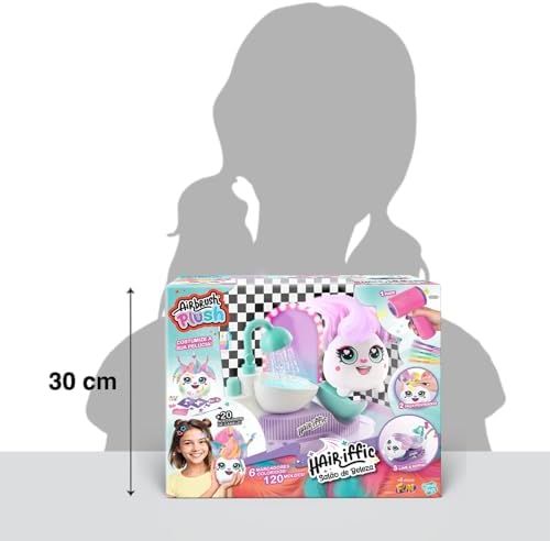 Alternative view of Canal Toys - Plush Hair'iffic Salon – Çocuklara uygun pelüş hayvan, pille çalışan airbrush, şablonlar ve yıkama istasyonu, yaratıcı ve tekrar kullanılabilir (6 yaşından itibaren)