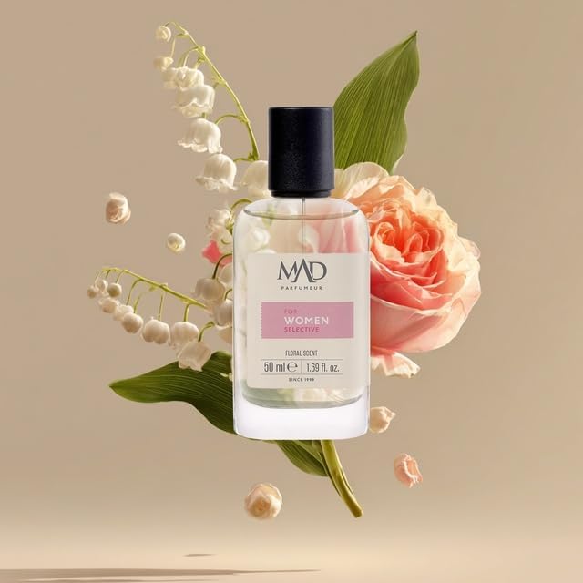 Alternative view of Mad D114 Selective Eau de Parfum (EDP) 50 ml Kadın Parfüm – Bergamot, Müge Çiçeği ve Misk ile Ferah, Çiçeksi ve Kalıcı Parfüm