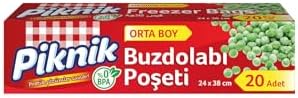 Alternative view of Piknik Buzdolabı Poşeti Orta 20'Li