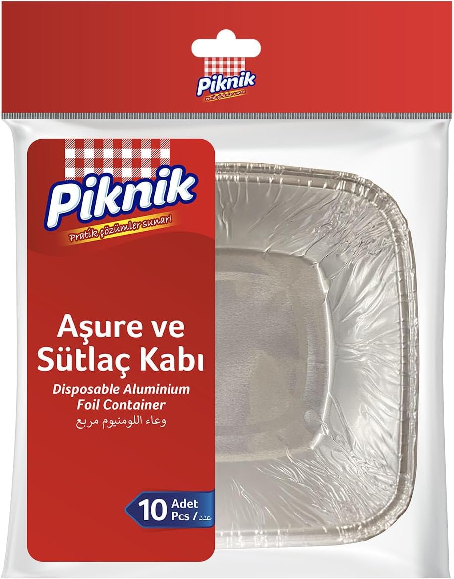 Piknik Aşure Sütlaç Kabı 10'Lu