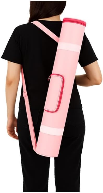 Deri Proje Tüpü Cepli 10,5 cm Pembe