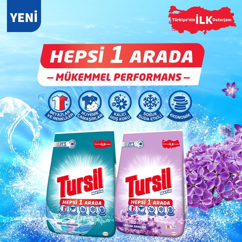 Alternative view of Tursil Yoğun Ferahlık Toz Çamaşır Deterjanı 4.5 kg