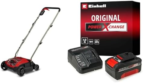 GC-SC 18/28 DS Li-Solo, Akülü Çim Havalandırma + 18V 4,0 Ah PXC Starter Kit, Akü & Şarj Cihazı