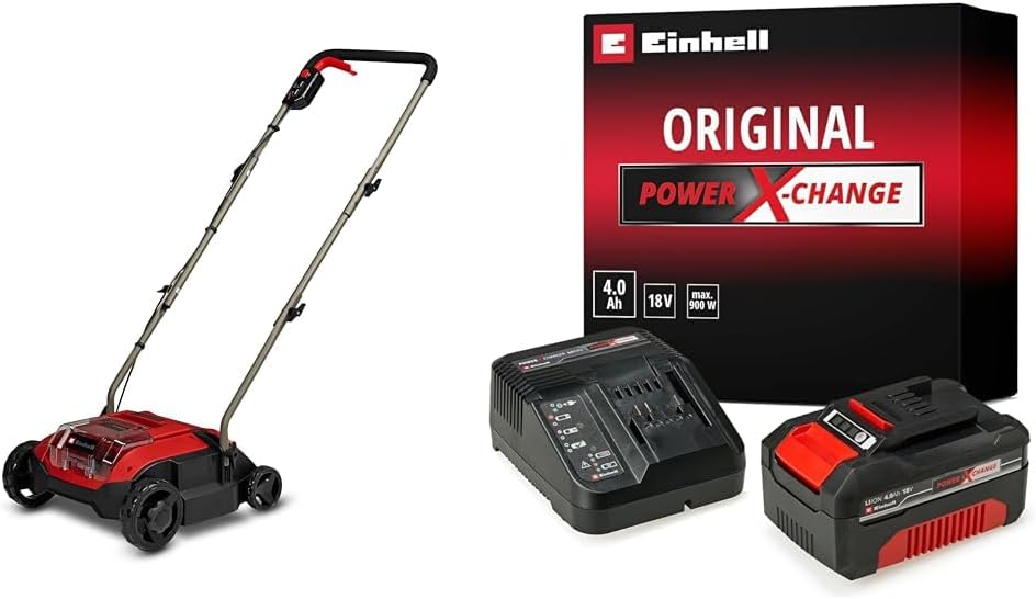 Alternative view of GC-SC 18/28 DS Li-Solo, Akülü Çim Havalandırma + 18V 4,0 Ah PXC Starter Kit, Akü & Şarj Cihazı