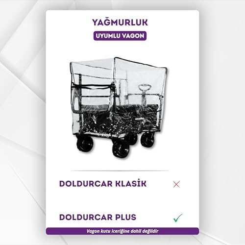 Alternative view of Yağmurluk – Su Geçirmez Araba Kılıfı | Bebek ve Plaj Arabaları İçin Rüzgar & Yağmur Koruması | Katlanabilir Taşıma Çantalı Model