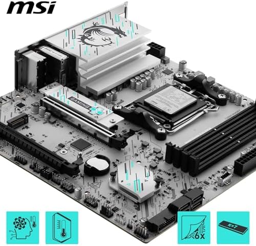 Alternative view of MSI PRO B840M GAMING PLUS WIFI6E DDR5 HDMI PCIe 16X v4.0 AM5 mATX