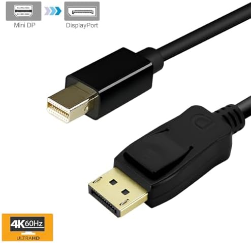 Alternative view of A4315 Mini Displayport To Displayport 1.5 M 4K Çevirici Dönüştürücü Adaptör Kablosu/Laptop, PC, HDTV, Monitör veya DisplayPort özellikli HD Projektörler İçin