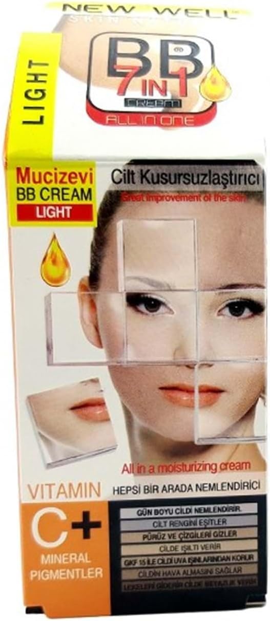 Alternative view of Yedisi Bir Arada Yüz Bakım Nemlendirici Krem Açık Ton Bb Tüp 50 1