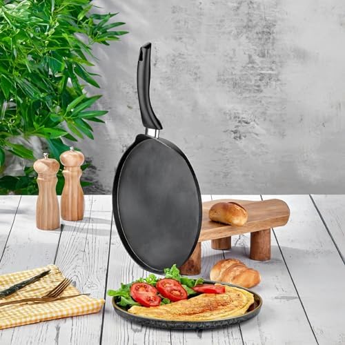 Granit Kaplama Tavası 26 Cm | Yapışmaz Yüzeyli İdeal, Pankek ve Omlet Tavası