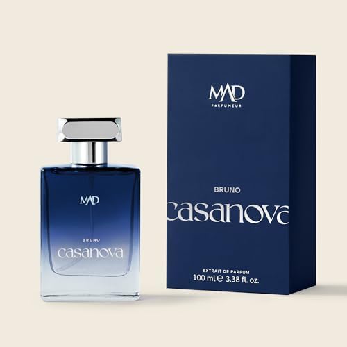 Mad Casanova Extrait de Parfum Unisex100 ml – Limon, Gül ve ile Odunsu, Baharatlı ve Zarif Parfüm