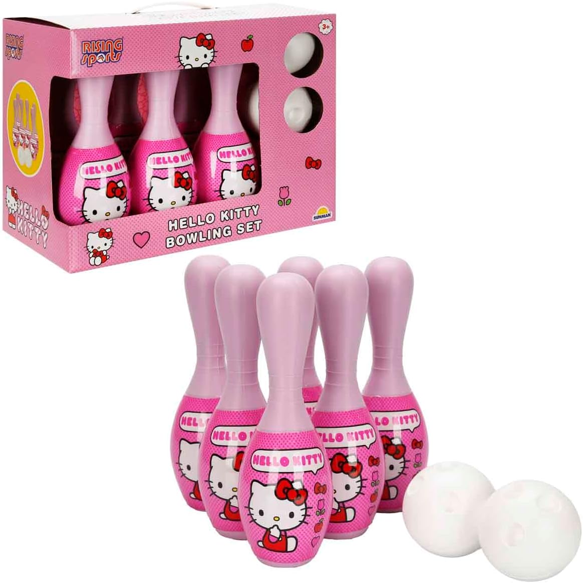 Bowling Set 6 Labut/2 Top Hello Kutulu (Hkty)