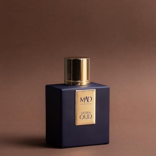 MAD Parfüm,Sateen Oud Extrait de Parfum 100 ml – Gül, Paçuli ve Oud ile Zarif, Büyüleyici ve Kalıcı Oryantal