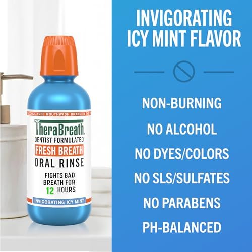 Alternative view of Thera Breath Fresh Breath Icy Mint Ağız Çalkalama Suyu 1LT