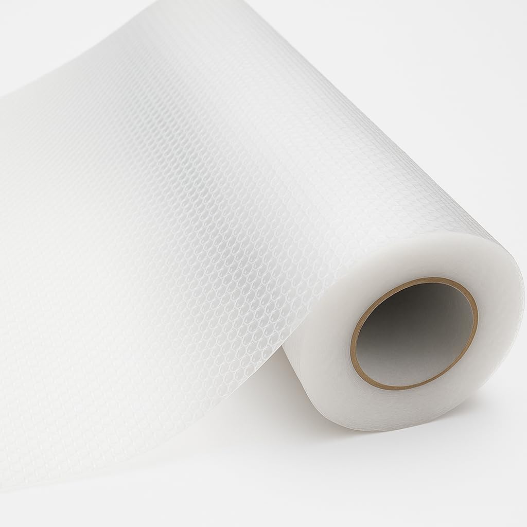 Alternative view of 10 m×45 cm EVA Pıtırcık Raf ve Çekmece Örtüsü – Kesilebilir Şeffaf Silikon & EVA Kaymaz Mat, Mutfak Dolabı, Buzdolabı ve Çekmeceler için Koruyucu, Yıkanabilir Silinebilir