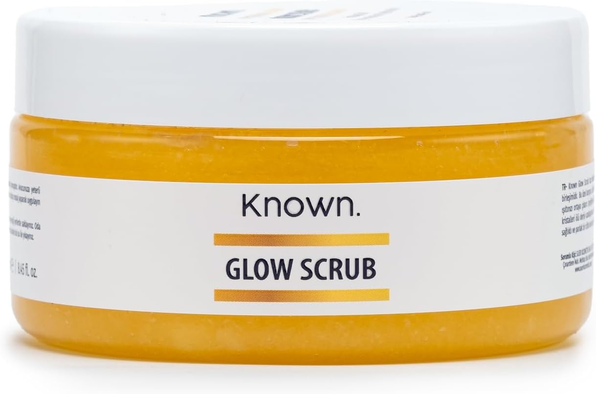 Known Glow Body Scrub Besleyici Arındırıcı Nemlendirici Vücut Peelingi