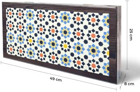 Star Tavla | Çizilmez Zeminli, Mıknatıslı MDF Kasa, 2 Kat Vernik Cilalı