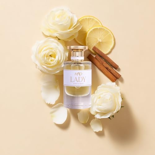 Mad Lady 50 ml Extrait de Parfum – Gül, Limon ve Paçuli ile Kadınlara Özgü Gücün ve Zarafetin Simgesi