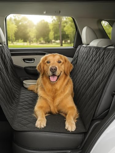 Alternative view of Beylini Evcil Hayvan Araba Koltuk Örtüsü Su Geçirmez Dayanıklı Hamak Tasarım Arka Koltuk Koruma Kılıfı Kaymaz Kedi Köpek Araç Aksesuarları 150X200 cm