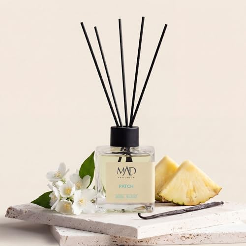 Mad Patch 120 ml Ortam Kokusu Çubuklu – Kurutulmuş Meyve, Tonka ve ile, Odunsu ve Etkileyici Bir Atmosfer
