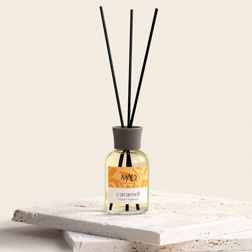 Alternative view of Mad Caramel Ortam Kokusu – Karamel, Tarçın ve Vanilya ile Tatlı, Baharatlı ve -Bambu Çubuklu 50 Ml