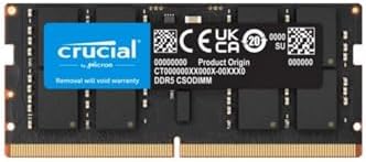 16GB 6400MHz DDR5 CT16G64C52CS5 Notebook Ram