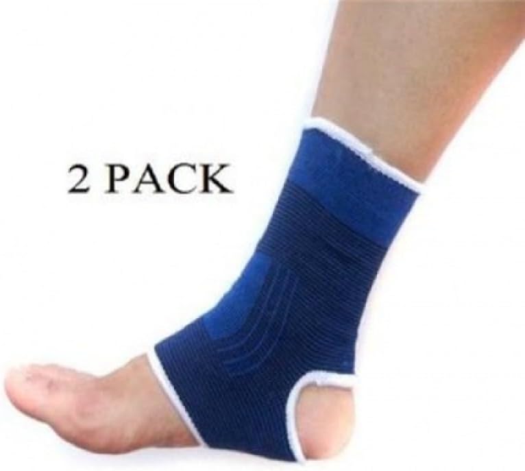 Sporcu Ayak Bilekliği Bedensiz Koruyucu Bileklik Ağrı Bandaj Destek Medikal Ayak Desteği (1 Çift)