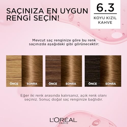 Excellence Creme Saç Boyası 6.30 Açık Karamel