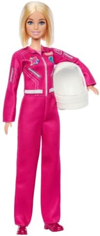 Alternative view of Çıkarılabilir pembe uzay kıyafeti, ayakkabıları ve kask aksesuarıyla Kariyer Bebekleri astronot bebek, 2026 yılının kariyeri, JKF77