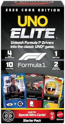Alternative view of Mattel Games UNO F1 Kartlar Başlangıç Paketi JLV42
