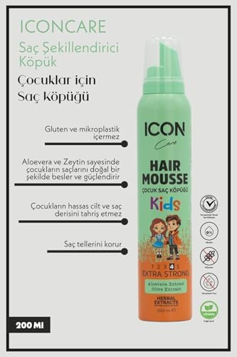 Saç Şek. Köpük For Kıds