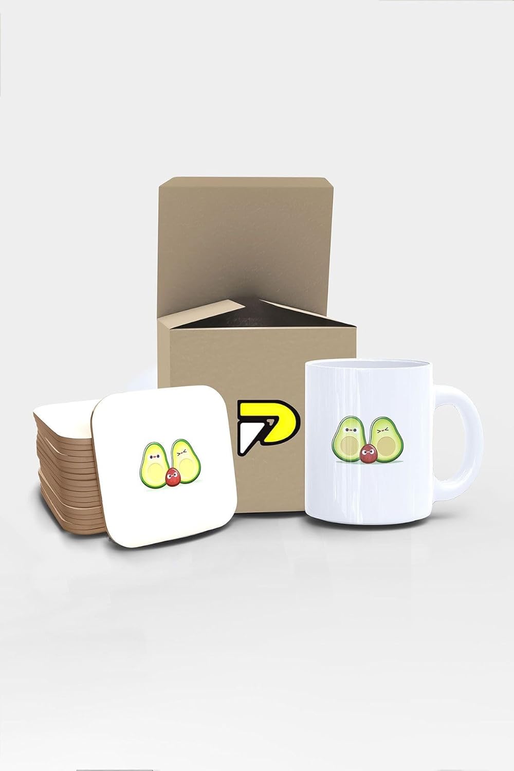 Aile Tasarımlı Baskılı Kupa Bardak Seti, Eğlenceli Özel Hediye Mug