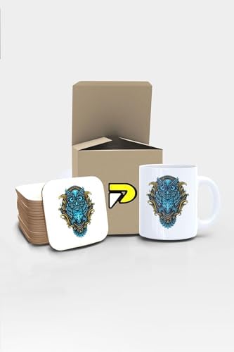 Tasarımlı Baskılı Kupa Bardak Seti, Eğlenceli Özel Hediye Mug
