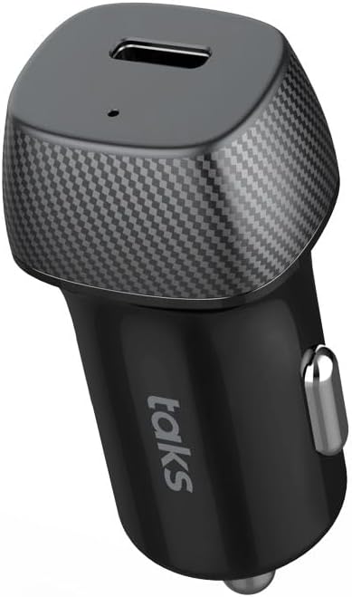 Alternative view of taks CP01 30W PD USB-C Araç Hızlı Şarj Aleti +USB-C-USB-C 3A Kablo, Siyah 5CP01CS